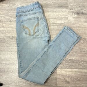 Hollister Light Blue Women Jeans